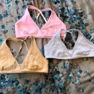 3 Yellowberry bras 34-36”